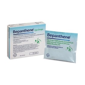 Bepanthene Eye Drops 20τμχ x 0.5ml - Οφθαλμικές Σταγόνες για τα Ξηρά Μάτια