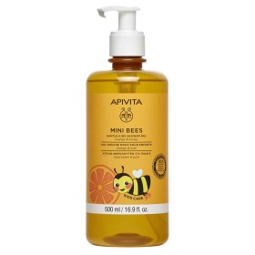 Apivita Mini Bees Kids Shower Gel 500ml - Παιδικό Αφρόλουτρο με Πορτοκάλι & Μέλι