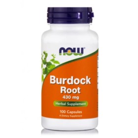 Now Foods Burdock Root 430mg – 100 Κάψουλες