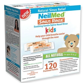 Neilmed Sinus Rinse Pediatric 120 Φακελάκια Παιδικού Ρινικού Αποφρακτήρα