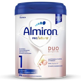 Nutricia Almiron Duo Biotic Profutura 1 800g – Γάλα 1ης Βρεφικής Ηλικίας 0-6 Μηνών
