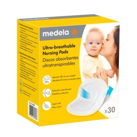 Medela Ultra-breathable Nursing Pads 30pcs - Breast Pads