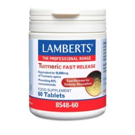 Lamberts Turmeric Fast Release 200mg, 60 Ταμπλέτες
