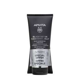 Apivita Promo Black Detox Duo 2x150ml - Καθαρισμός για Πρόσωπο & Μάτια