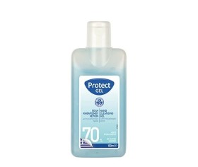 Protect Gel 70% Αλκοολούχο Αντισηπτικό Gel Καθαρισμού Χεριών 100ml