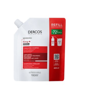Vichy Dercos Energy+ Refill 400ml - Σαμπουάν Τριχόπτωσης