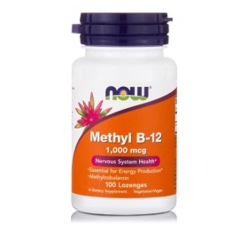 Now Foods Methyl B-12 1000mcg – 100 Φυτικές Κάψουλες