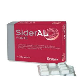Winmedica Sideral Forte 20 κάψουλες – Συμπλήρωμα Διατροφής με Σίδηρο και Βιταμίνη C