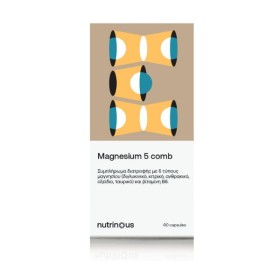 Nutrinous Magnesium 5 Comb 60 Caps