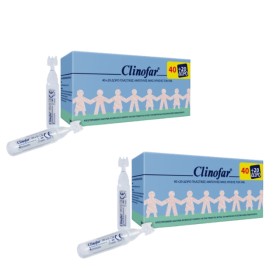Clinofar Ισότονες Αμπούλες Φυσιολογικού Ορού 2PACK 2x(40+20ΔΩΡΟ)