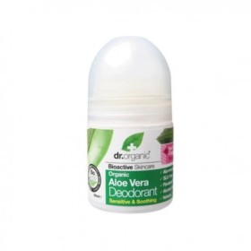 Doctor Organic Aloe Vera Deodorant 50ml - Αποσμητικό σε μορφή Roll-on με Βιολογική Αλόη Βέρα