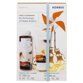 Korres Σετ Βανίλια Κανέλα Αφρόλουτρο 250ml & Ενυδατικό Γαλάκτωμα Σώματος 200ml