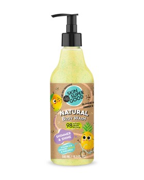 Natura Siberica Shimmer & Shine Body Wash 500ml - Αφρόλουτρο Μάνγκο Ανανά