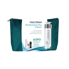 Frezyderm Promo Moisturizing Plus Cream 50ml - Ενυδατική Κρέμα Προσώπου με Δώρο Mild Wash Liquid 15ml & Revitalizing Serum 5ml & Velvet Colors 2ml