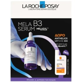 La Roche Posay Promo Mela B3 Serum 30ml & Δώρο Anthelios Anti-Spot Fluid spf50+ 15ml