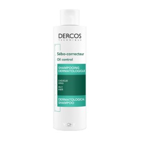 Vichy Dercos Oil Control Shampoo 200ml - Σαμπουάν Για Τη Ρύθμιση Της Λιπαρότητας