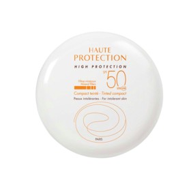 Avene Sun Face SPF50 Compact Tinted Minerale Sable 10gr - Αντηλιακό Μέικ-Απ για Ευαίσθητο, Αντιδραστικό & Δυσανεκτικό Δέρμα