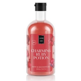 Lavish Care Shower Gel Charming Ruby Potion 500ml – Αφρόλουτρο με Άρωμα Ρόδι