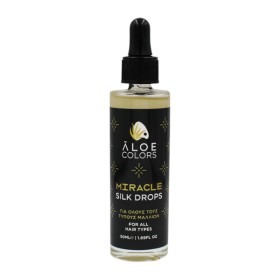 Aloe Colors Miracle Silk Drops 50ml - Σταγόνες Μεταξιού για Όλους τους Τύπους Μαλλιών