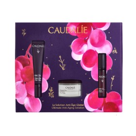 Caudalie Premier Cru Anti-ageing Solution Gift Set Eye Cream 15ml, Serum 10ml. Cream moisturiser 15ml