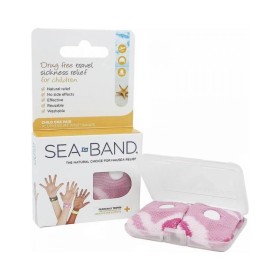 Sea Band Περικάρπιο για Παιδιά Ροζ Κατά της Ναυτίας 2τμχ.