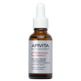 Apivita Bee Tech Concentrates C15 Propolis Correct 30ml - Αντιρυτιδικός & Αντιοξειδωτικός Ορός Λάμψης