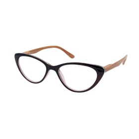 Eyelead Γυαλιά διαβάσματος – Μπορντώ Πεταλούδα με Ξύλινο Βραχίονα E206 - 2,00