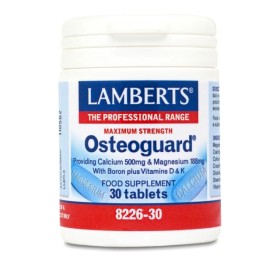 Lamberts Osteoguard Advance με Ασβέστιο,Μαγνήσιο,Βιταμίνες D3 και K2 30 Ταμπλέτες - Ολοκληρωμένη Φόρμουλα για Υγειή Οστά