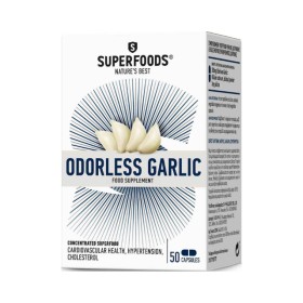 Superfoods Odorless Garlic 50 caps - Συμπλήρωμα Διατροφής με Φυσικό Εκχύλισμα Σκόρδου