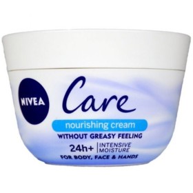 Nivea Care Nourishing Cream 24h+ 50ml  - Θρεπτική Κρέμα Γενικής Χρήσης