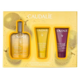 Caudalie Body Care Soleil des Vignes Oil Elixir Gift Set - Έλαιο Σώματος 50ml, Αφρόλουτρο 30ml & Ενυδατική Λοσιόν Σώματος με Υαλουρονικό Οξύ 30ml