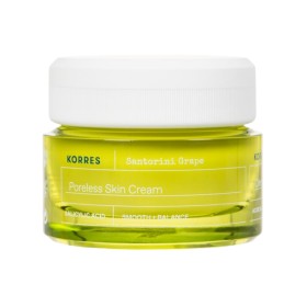 Korres Santorini Grape Poreless Cream Gel 40ml - Κρέμα Τζελ Ελαφριάς Υφής για Σύσφιξη Πόρων