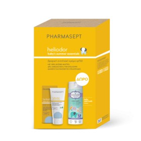 Pharmasept Heliodor Promo Pack Baby Sun Cream SPF50 100ml & Βaby Mild Bath 250ml