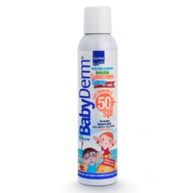 Intermed Babyderm Invisible Sunscreen Spray Kids SPF50+ 200ml - Παιδικό Αντηλιακό Σπρέι με Βιταμίνη C