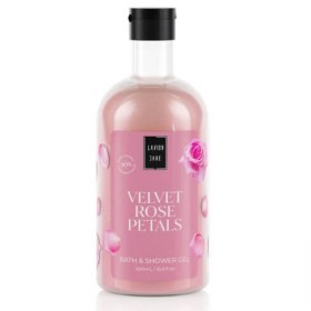 Lavish Care Shower Gel Velvet Rose Petals 500ml – Αφρόλουτρο με Άρωμα Τριαντάφυλλο
