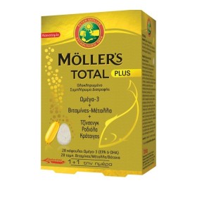 Mollers Total Plus 28 ταμπλέτες + 28 κάψουλες