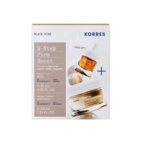 Korres Set 2 Step Firm Boost - Μαύρη Πεύκη Σύσφιγξη & Lifting Κρέμα Ημέρας 40ml με Δώρο Σέρουμ 15ml