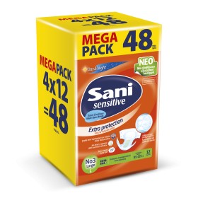 Sani Sensitive Large No3 48 τεμαχίων -Ανοιχτή πάνα ακράτειας