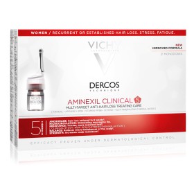 Vichy Dercos Aminexil Clinical 5 με 21 Μονοδόσεις x 6ml – Πρόγραμμα Κατά της Γυναικείας Τριχόπτωσης