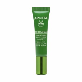Apivita Bee Radiant Eye Cream with Peony 15ml – Κρέμα Ματιών για Σημάδια Γήρανσης & Ξεκούραστη Όψη