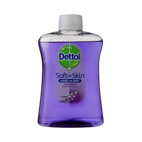 Dettol Antibacterial Liquid Hand Wash Lavender 250ml – Αντιβακτηριδιακό Κρεμουσάπουνο με Λεβάντα & Εκχυλίσματα Σταφυλιού Ανταλλακτικό