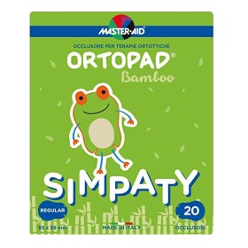 Master Aid Junior Simpaty  8.5x5.9cm, 20 τεμάχια - Παιδικά Οφθαλμικά Αυτοκόλλητα