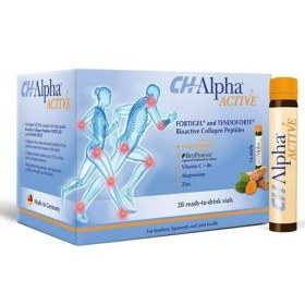 CH-Alpha Active 28x30ml – Συμπλήρωμα Διατροφής για Δυνατούς Τένοντες & Συνδέσμους