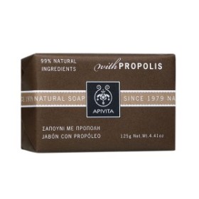 Apivita Natural Soap Propolis 125g - Φυσικό σαπούνι με Πρόπολη & Θυμάρι για λιπαρές επιδερμίδες