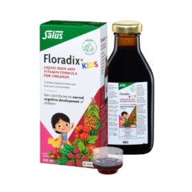 Floradix LIquid Iron For Kids 250ml -  Παιδικό Συμπλήρωμα διατροφής με σίδηρο και βιταμίνες