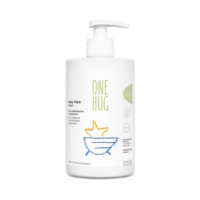 Vican One Hug Baby Wash 2 in 1 500ml - Ήπιο Βρεφικό Aφρόλουτρο & Σαμπουάν σε Μορφή Gel