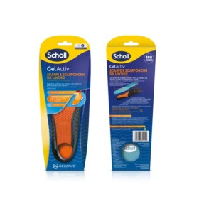 Scholl Gel Activ Πάτοι για Υποδήματα Εργασίας Large (Νο40 - 46,5) 2τμχ