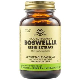 Solgar Boswellia Resin Extract 60veg.caps – Συμπλήρωμα Διατροφής για Τόνωση της Υγείας των Αρθρώσεων & του Αναπνευστικού Συστήματος