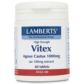 Lamberts Vitex Agnus Castus 1000mg, 60 Ταμπλέτες - Συμπλήρωμα Ρύθμισης του Εμμηνορροϊκού κύκλου