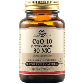 Solgar Coenzyme Q10 30mg 60 κάψουλες – Συμπλήρωμα Διατροφής για Ενίσχυση Ενέργειας